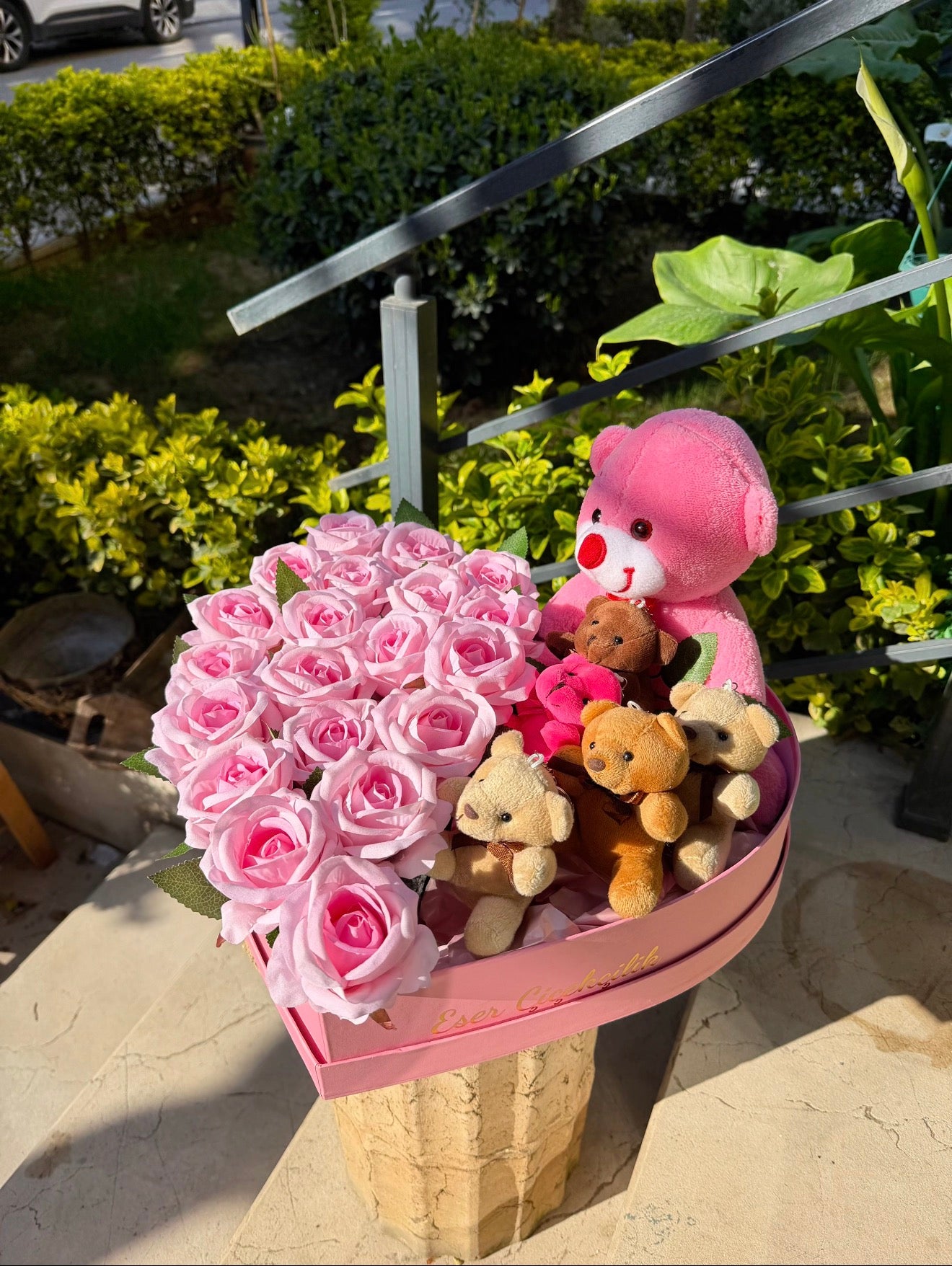Pembe Kutuda Pink Dream Aranjmanı