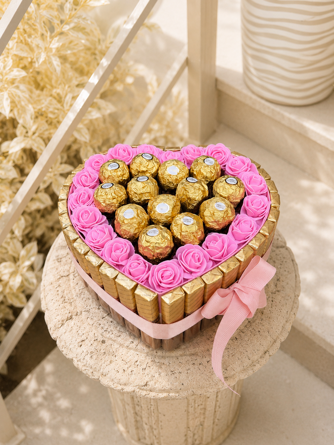Merci Rocher Heart Box