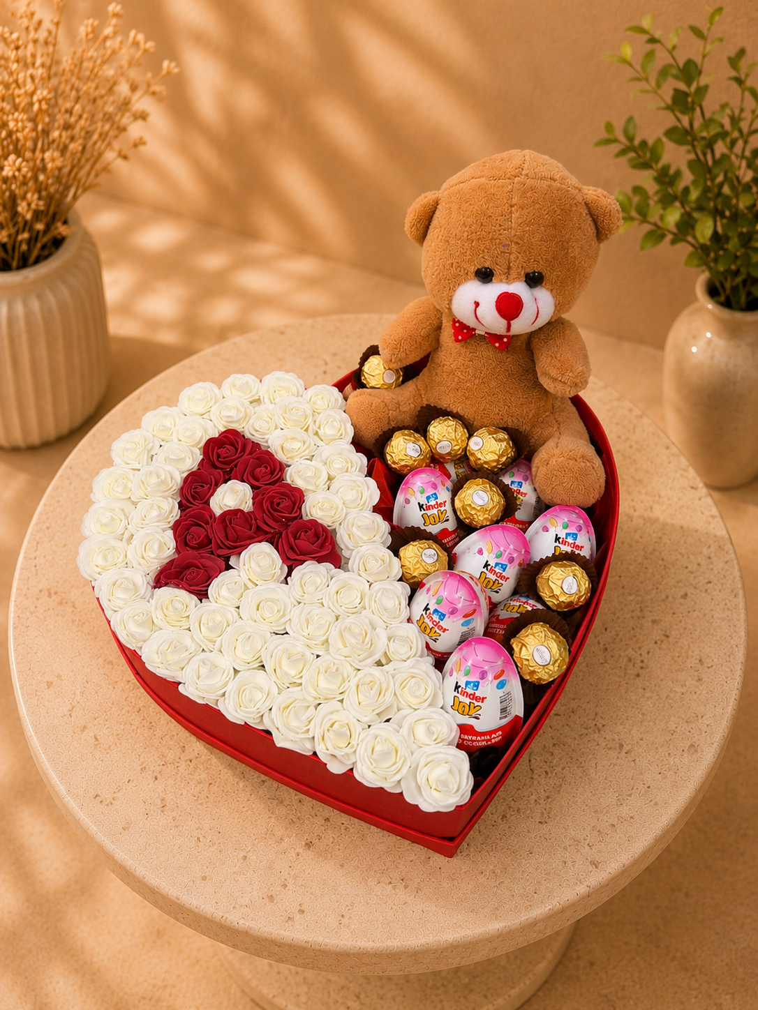 Ferrero Kinder Teddy Box Kırmızı Kutuda