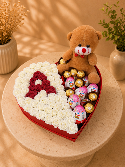 Ferrero Kinder Teddy Box Kırmızı Kutuda