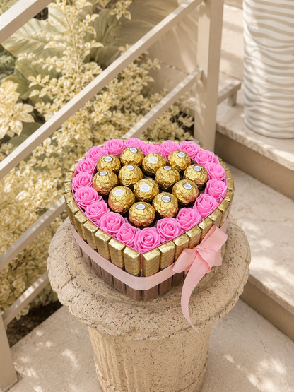 Merci Rocher Heart Box