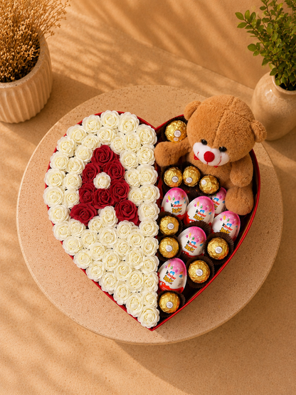 Ferrero Kinder Teddy Box Kırmızı Kutuda
