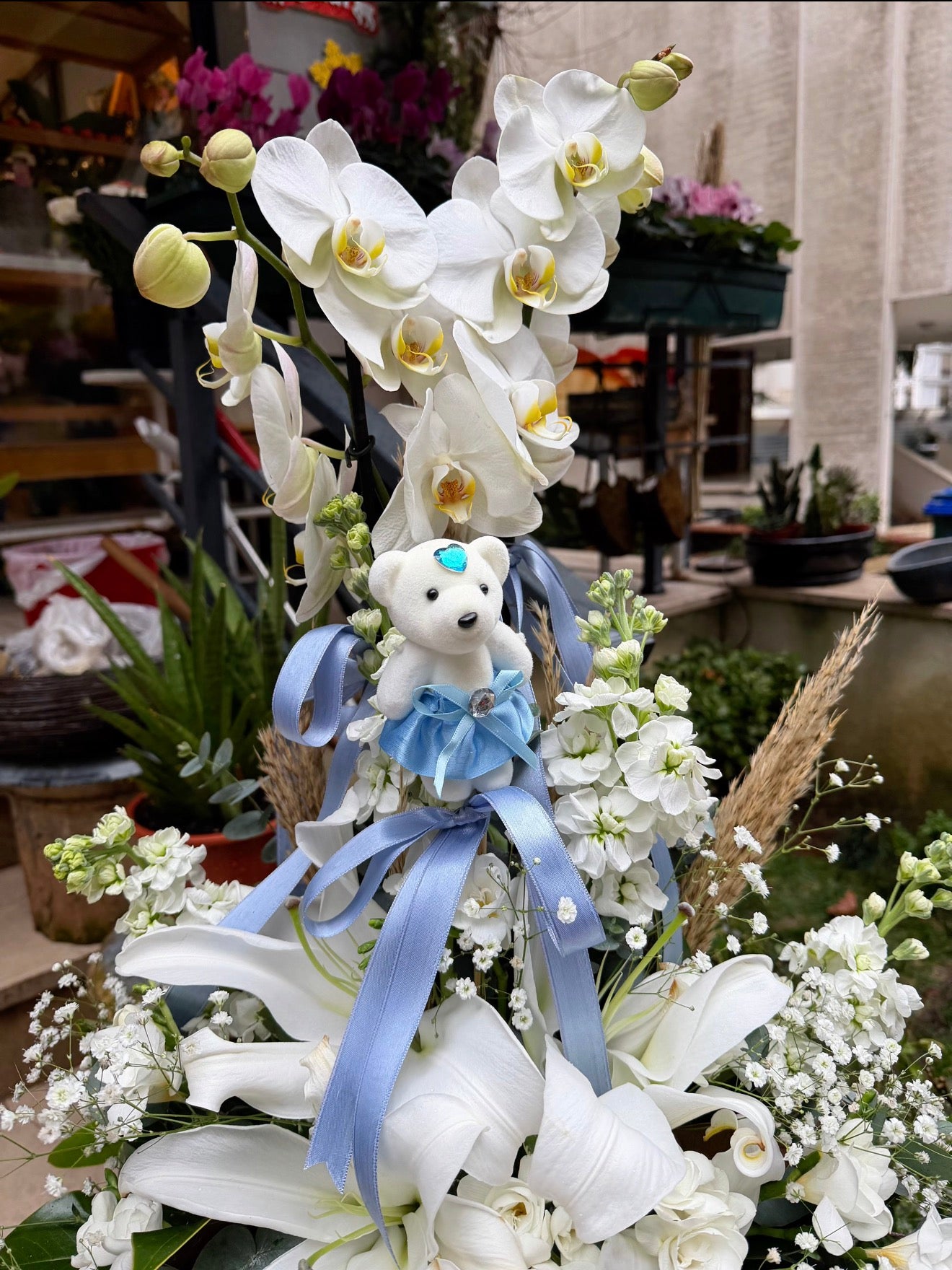 Blue Angel Bebek Aranjmanı