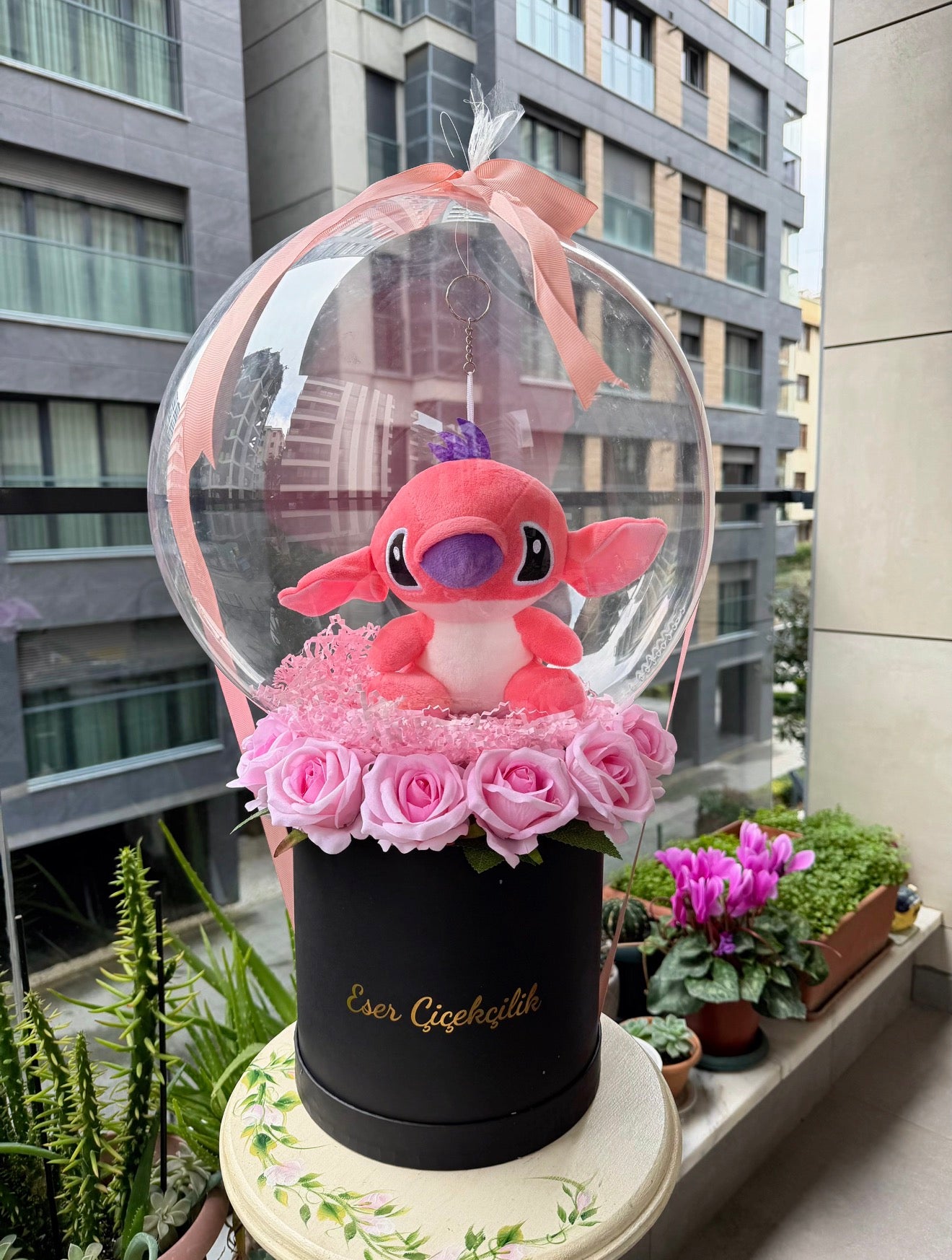 Angel Pink Rose Box