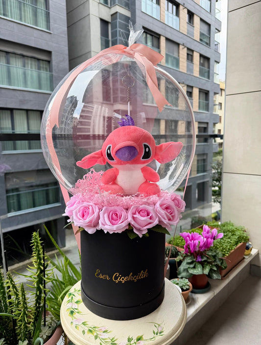Angel Pink Rose Box