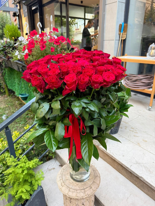 Eternal Love 80 Kırmızı Gül